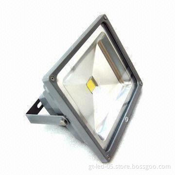 High-power LED Floodlight with 10/20/30/50/60/70/80/100W Output Power, CE/RoHS/SAA